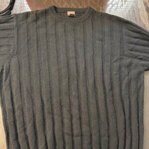 Black Neiman Marcus Exclusive Cashmere Sweater